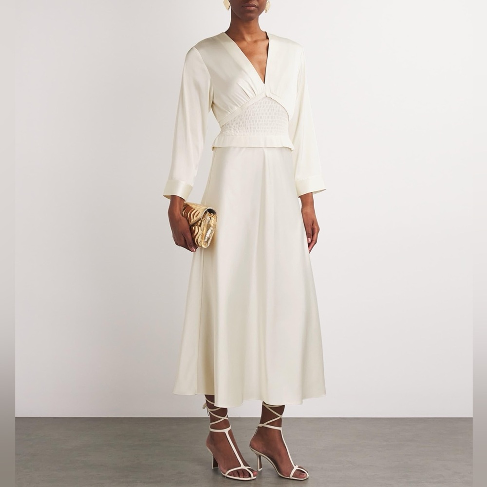 NWT SANDRO MAHAUT WOVEN DRESS